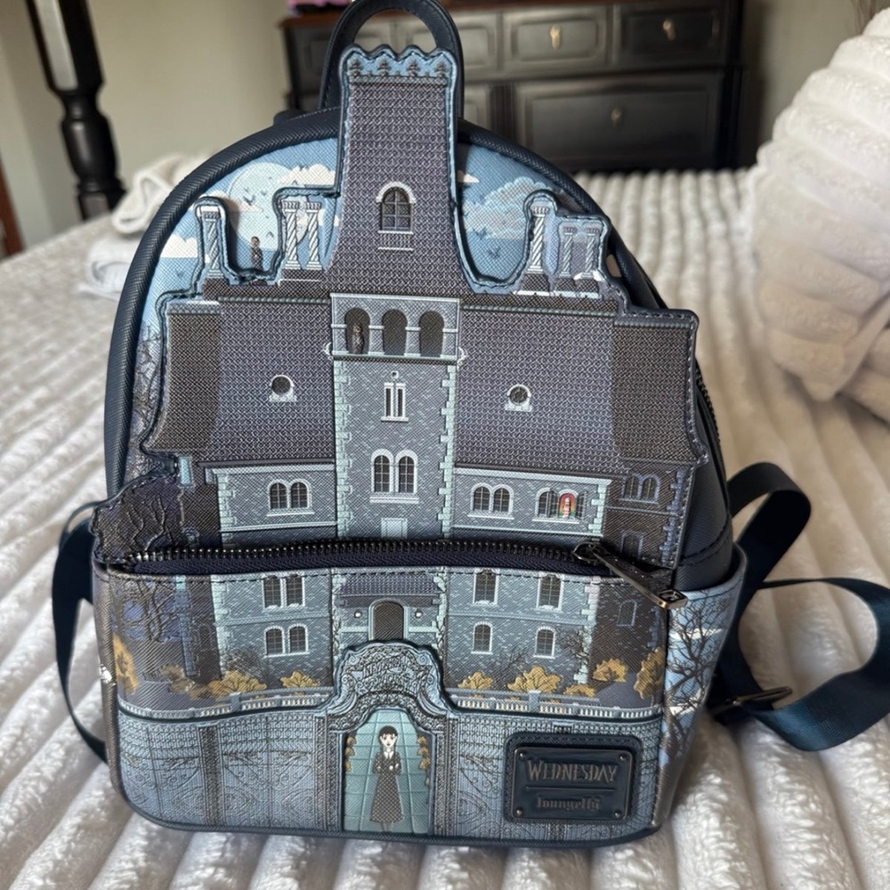 Loungefly Gothic Mansion Mini Backpack